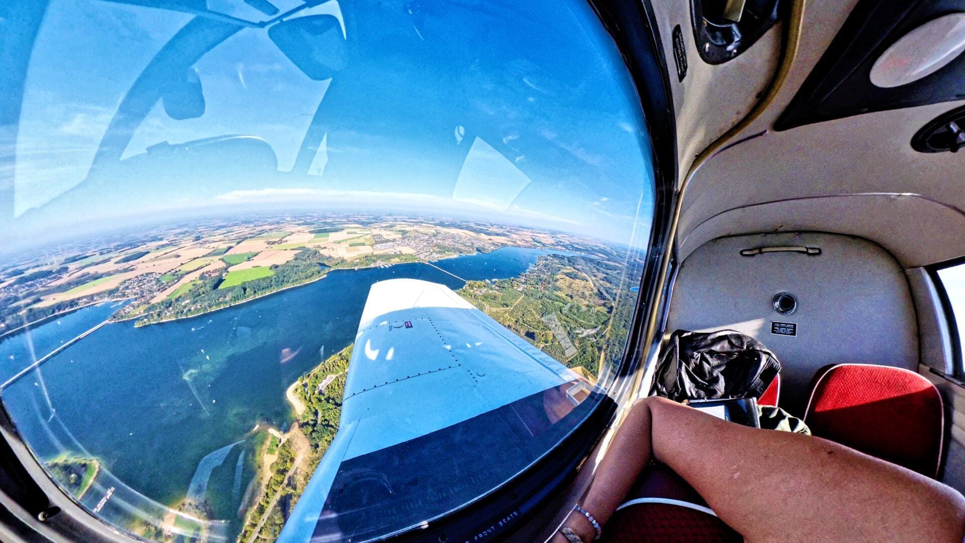 Rundflug über das Sauerland & den Möhnesee