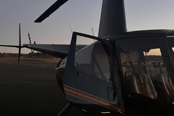 Marry Me Flug - Frankfurt Skyline