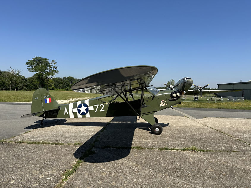 Retour dans les années 1940 sur un avion de collection