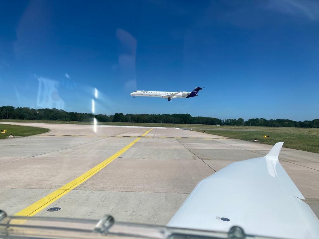 Rundflug über Hannover und durch die Region