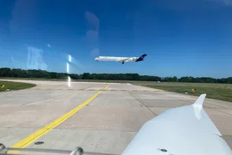 Rundflug über Hannover und durch die Region