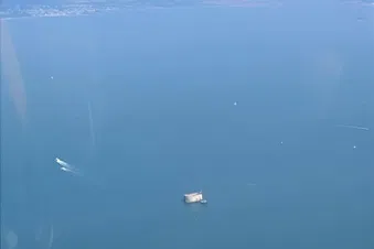 Au départ de Poitiers, la Côte Atlantique vue du ciel