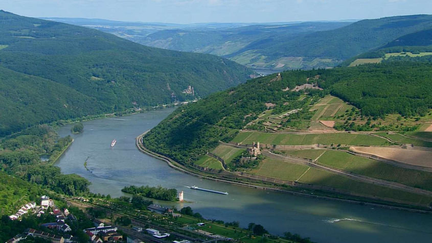 Rhein-Mosel Rundflug ab Bonn über Koblenz