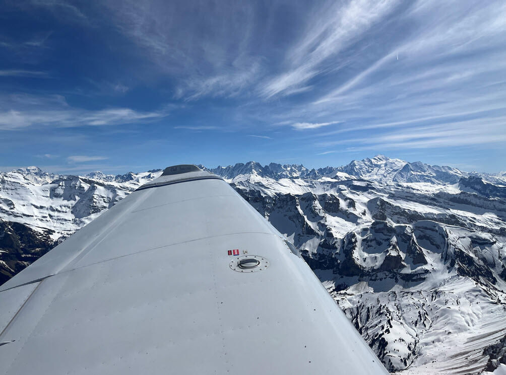 Vol au Mont Blanc - Flight to the Mont Blanc