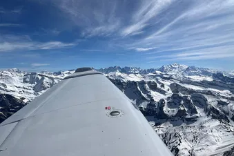 Vol au Mont Blanc - Flight to the Mont Blanc
