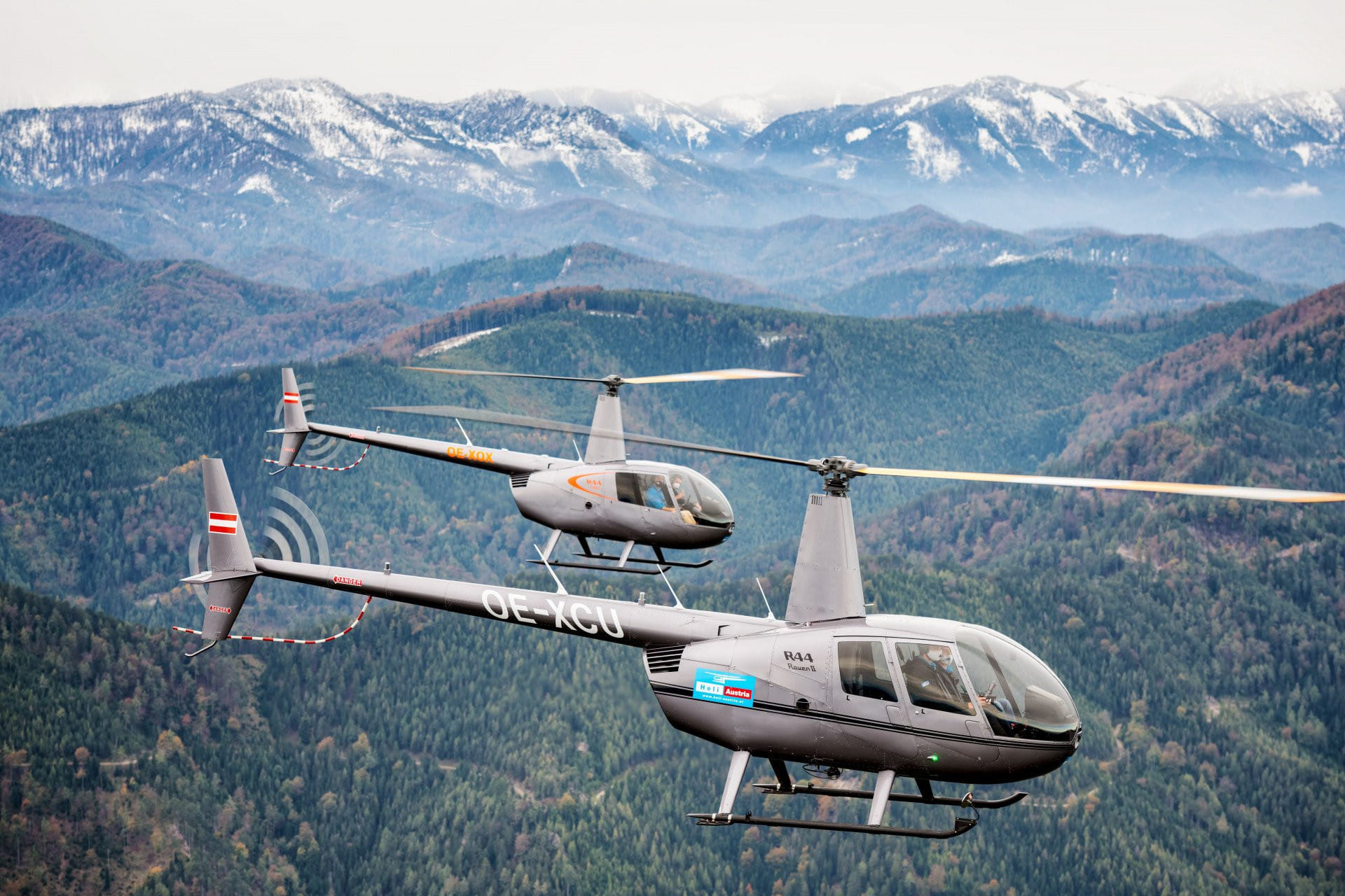Hubschrauberflug auf den Schneeberg (5 Sitze)