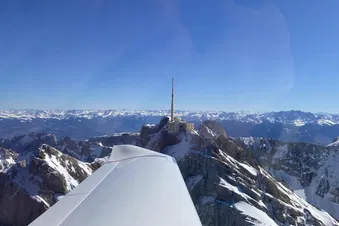 Bergstation der Gondel