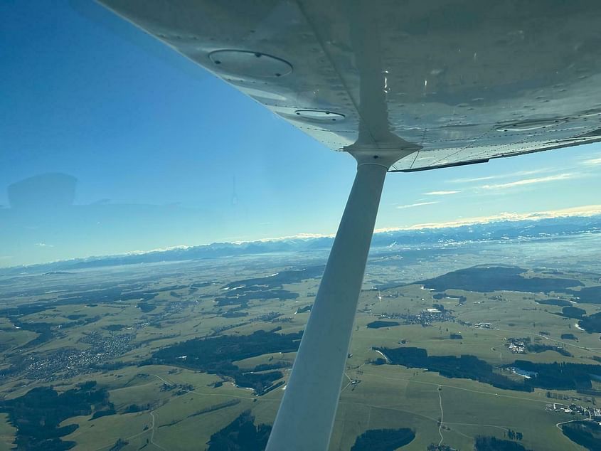 Rundflug über München, Starnbergersee, Ammersee
