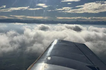 Survol des Contreforts Ariégeois