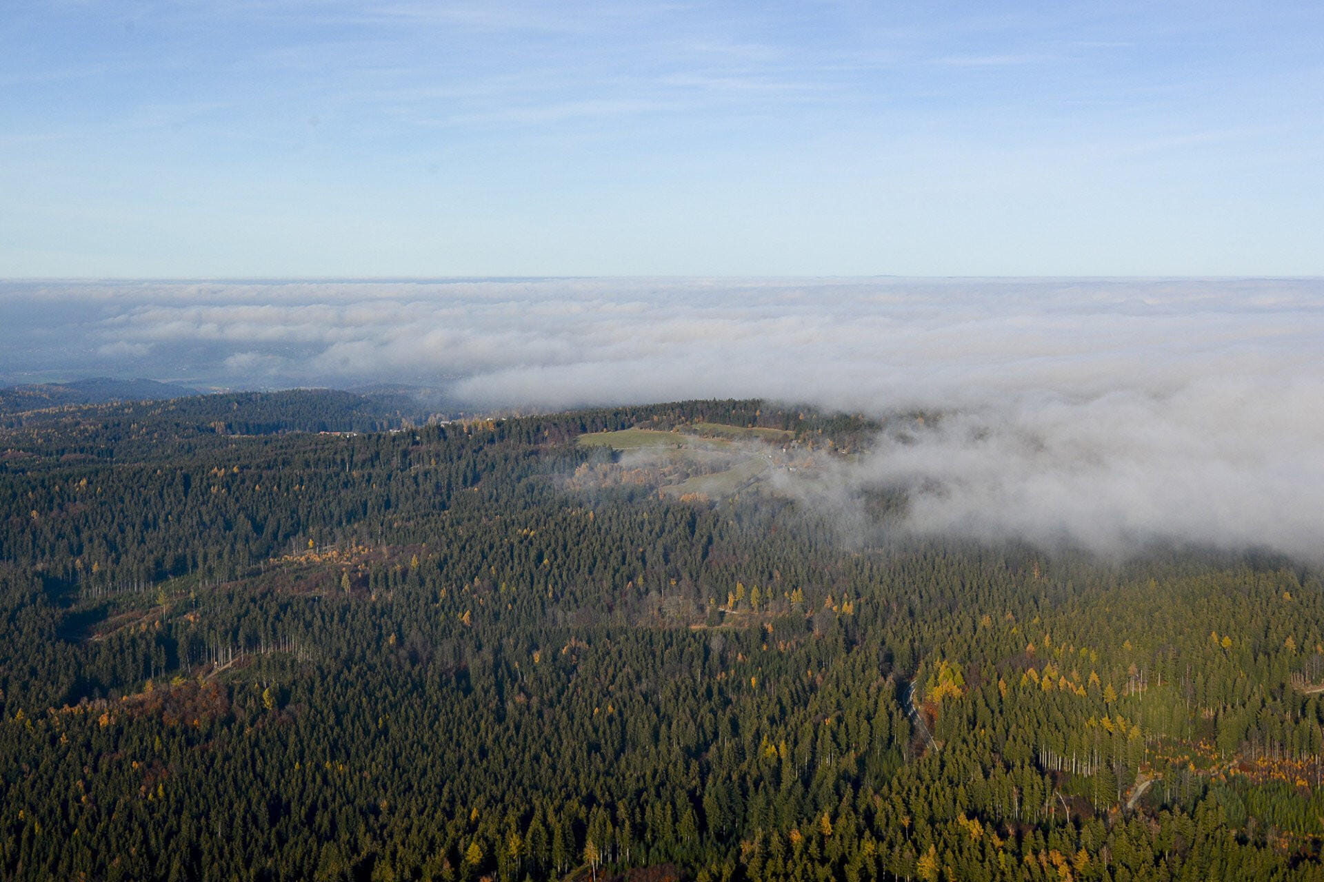 Oberpfalz Rundflug zum Steinwald - 45 Min