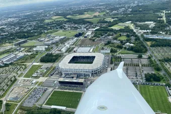 Kurzer Rundflug über den Borussia Park