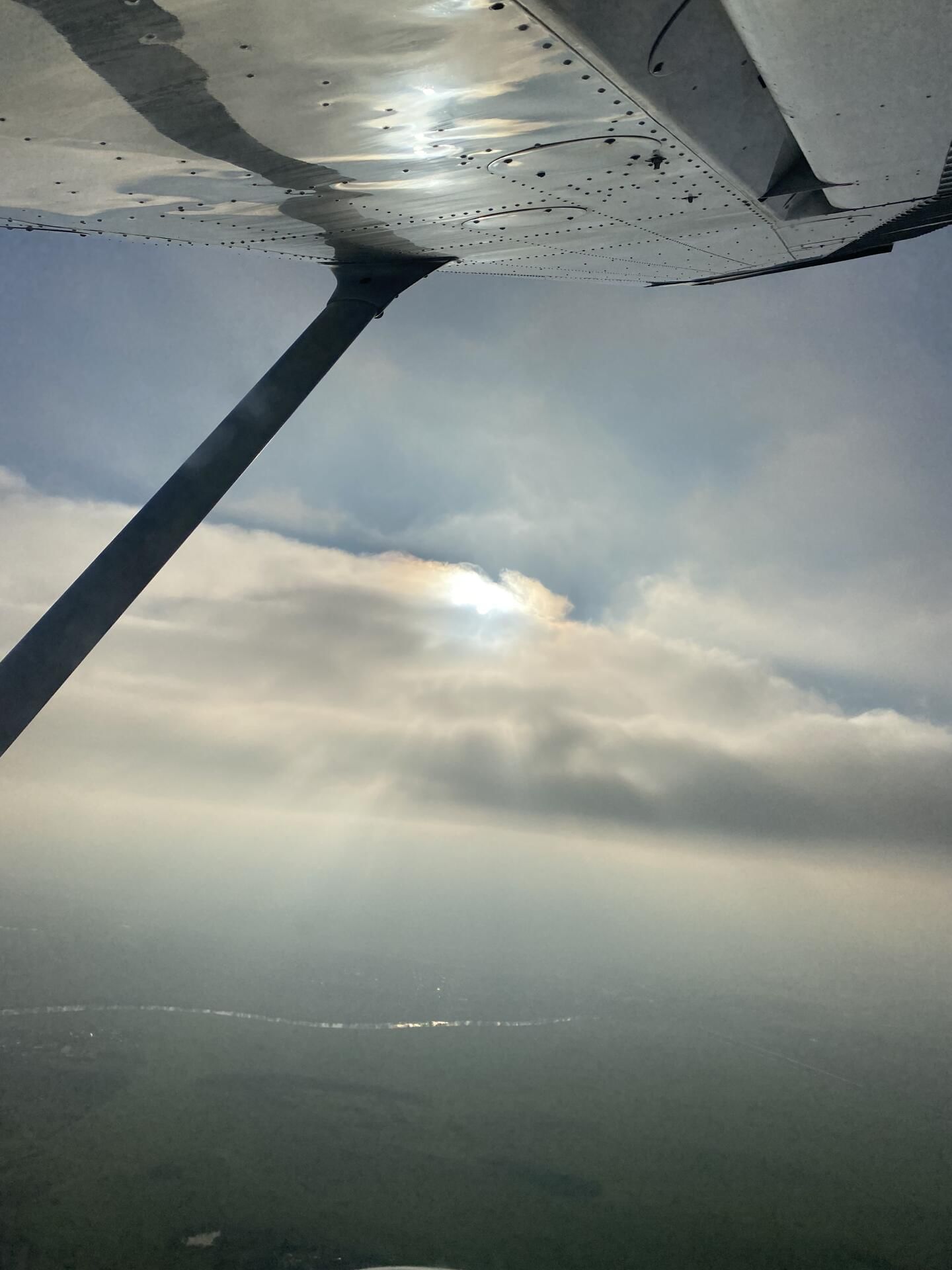 Rundflug über Leipzig und Halle