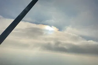 Rundflug über Leipzig und Halle