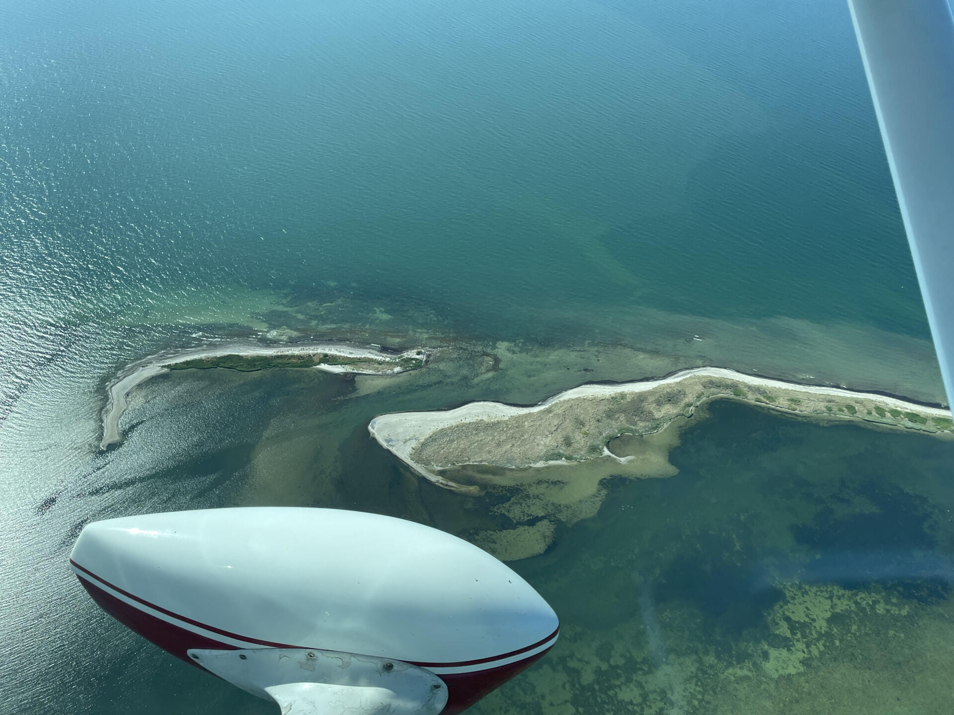 Rundflug entlang der Ostseeküste