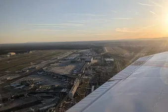 Schnupperfliegen über dem Rhein-Main Gebiet