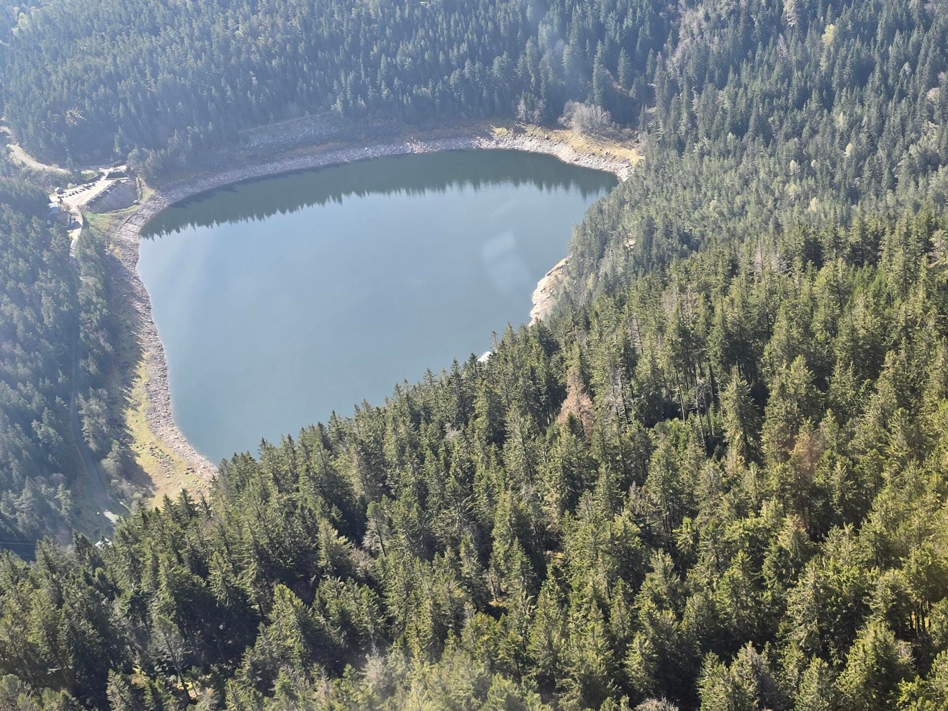 Survoler les lacs Vosgiens