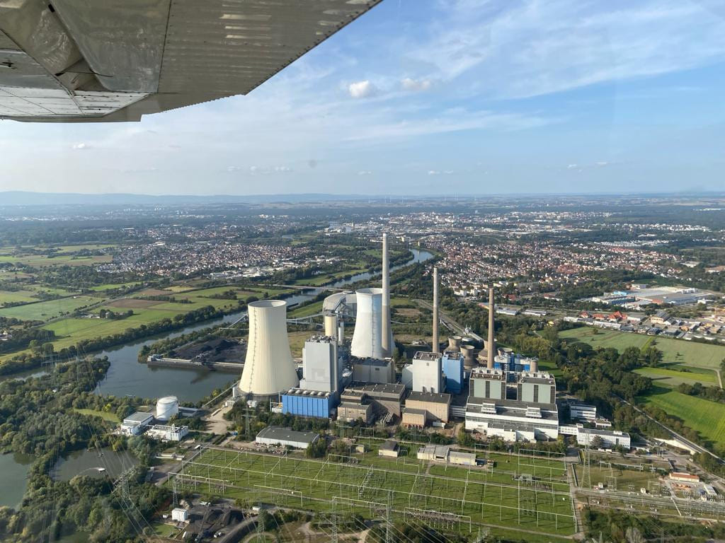 Kraftwerk bei Großkrotzenburg