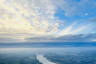 Survol de la Loire de Nantes à Ancenis