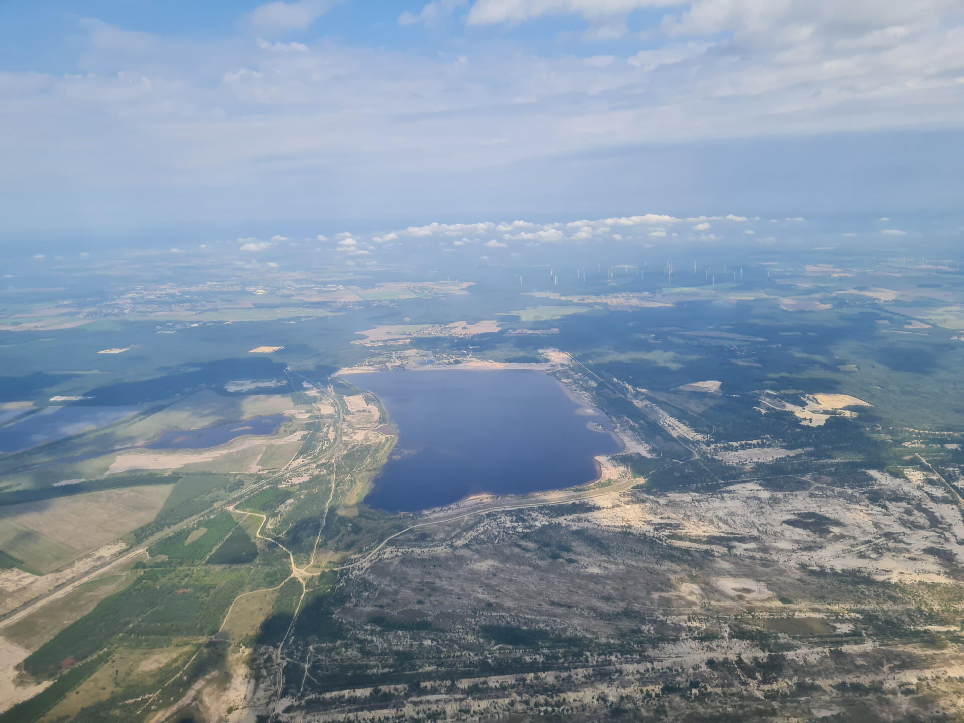 Tagebausee südlich Finsterwalde