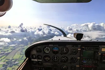 Rundflug über die ostfriesischen Inseln