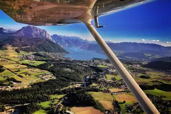 Salzkammergut-"Seen-Rallye" - Robin DR400 (3 Passagiere)