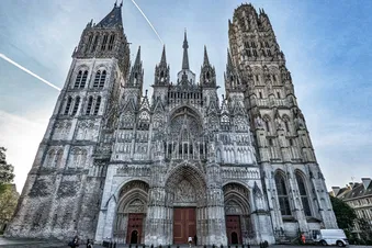 Rouen - France, the capital of Normandy