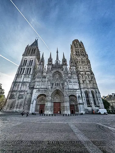 Rouen - France, the capital of Normandy