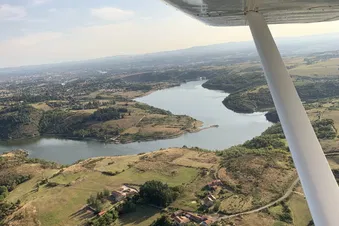 Gorge de la Loire en ULM