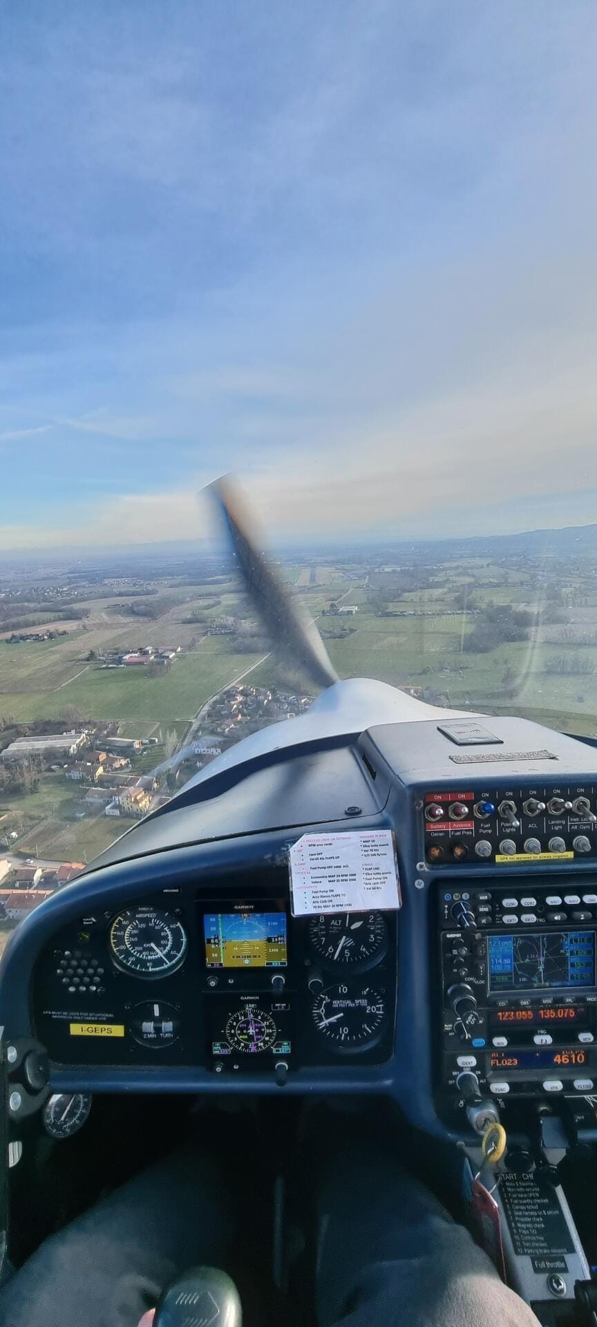 Final of RWY16 at Biella