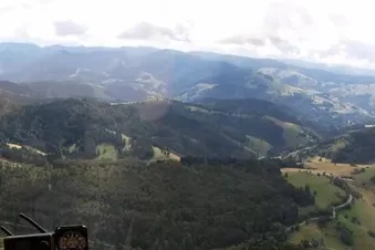 Kleiner Schwarzwald-Flug über Blauen - Belchen - Wiesental
