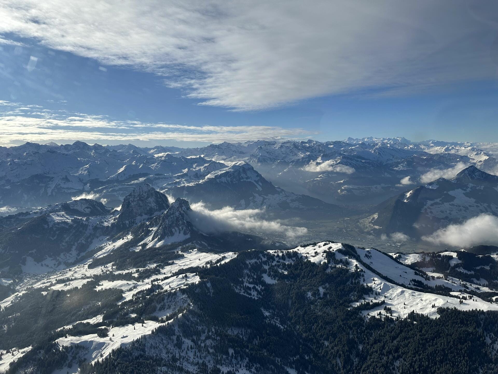 Zugersee, Mythen, Vierwaldstättersee und Rigi
