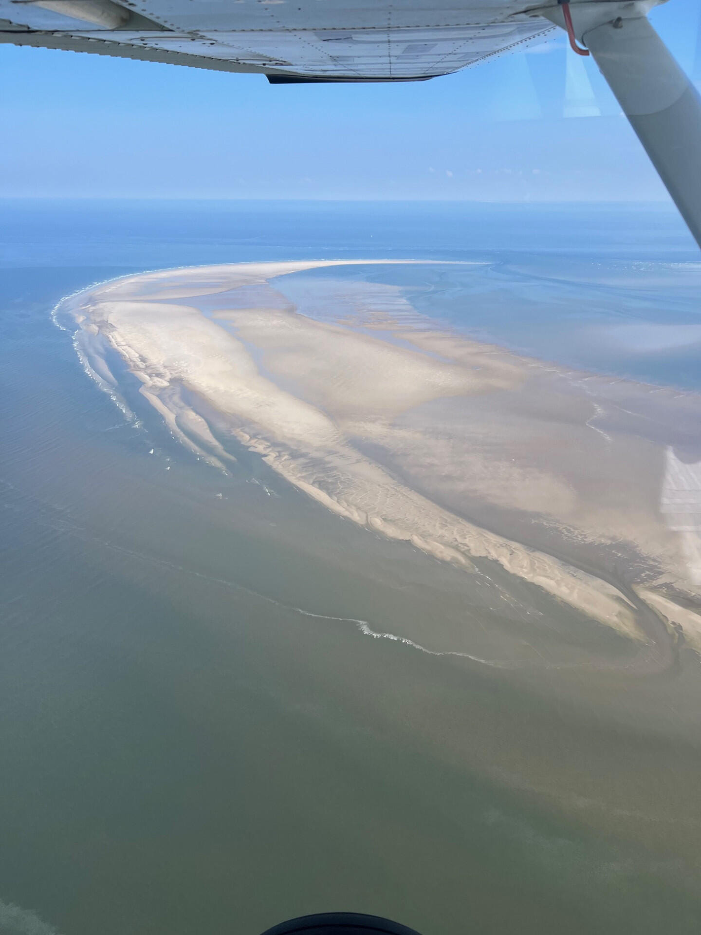 Rundflug Uetersen nach Sylt über Cuxhaven und Helgoland