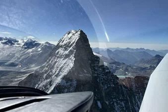 Survol des alpes avec pause midi à Locarno ou Lugano