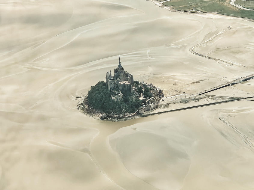 Cap sur Granville avec survol du Mont-Saint-Michel