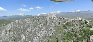 Gran Sasso, Campo Imperatore, Rocca Calascio Castle