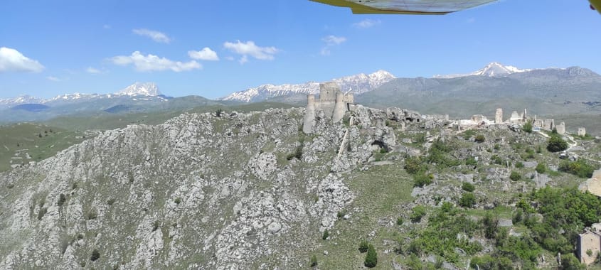 Gran Sasso, Campo Imperatore, Rocca Calascio Castle