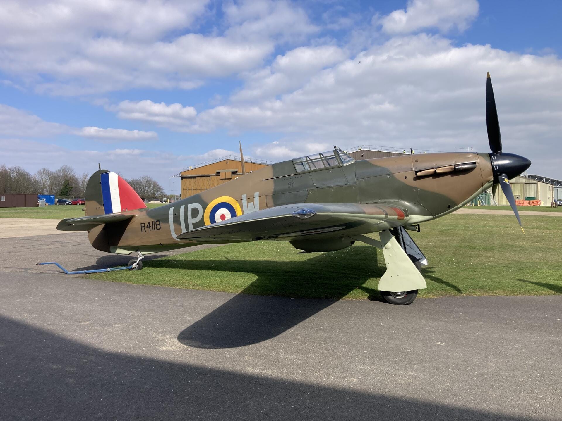 Flight to Duxford to visit Museum