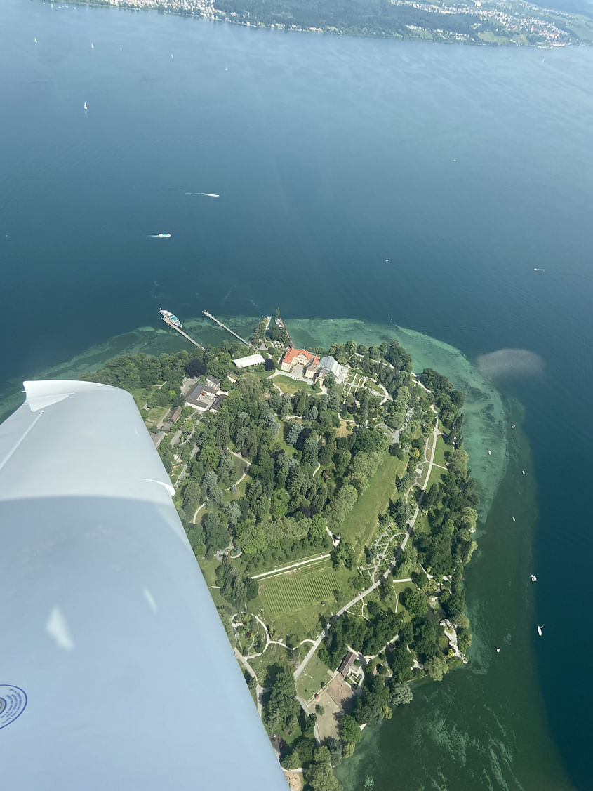 Ein Tag am Bodensee – Flug von Mainz nach Friedrichshafen