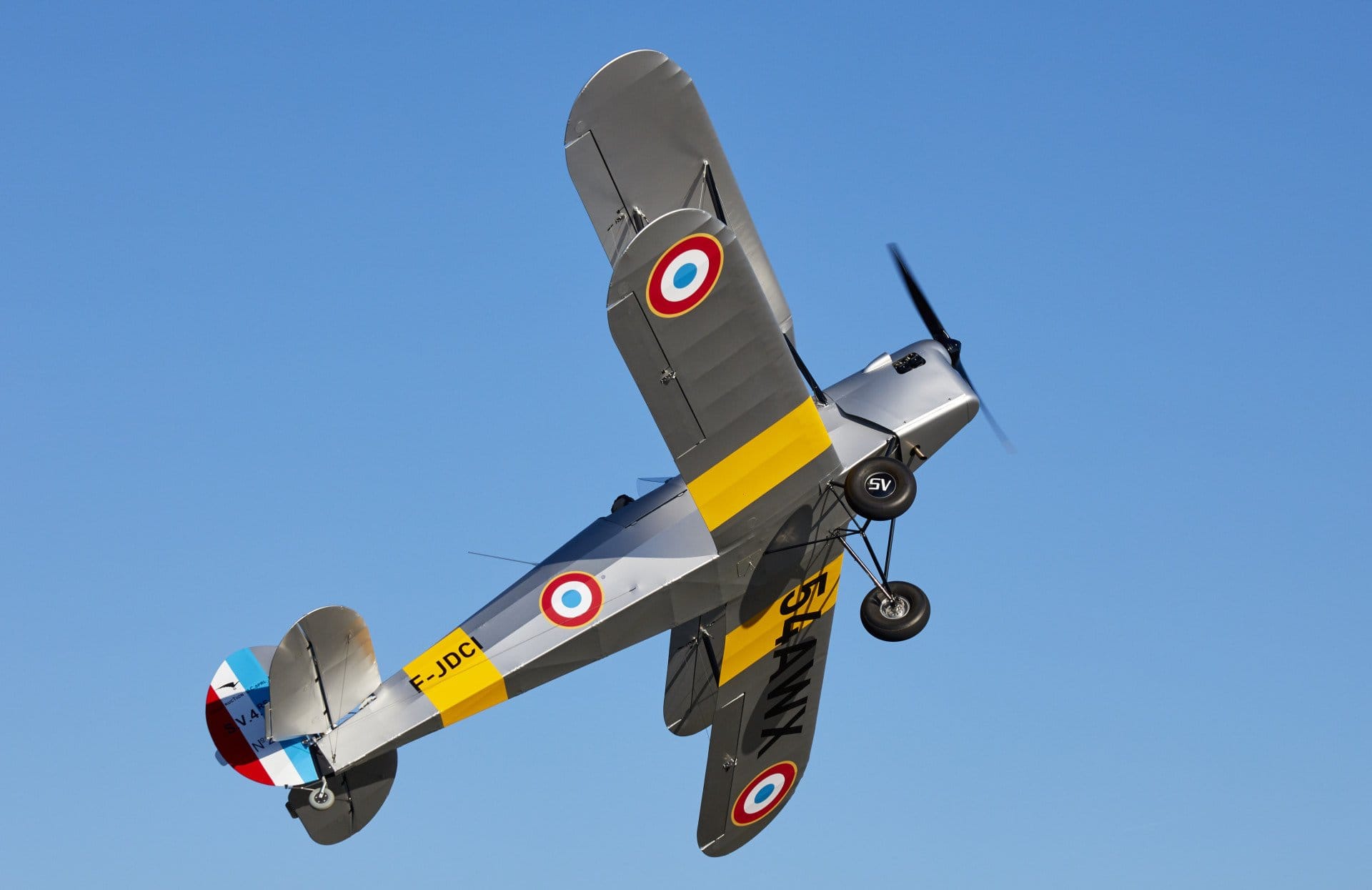 Vol d'initiation en Biplan d'époque - 60 min