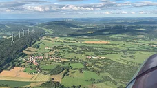 Balade aérienne au Nord de la Franche-Comté (45 minutes)