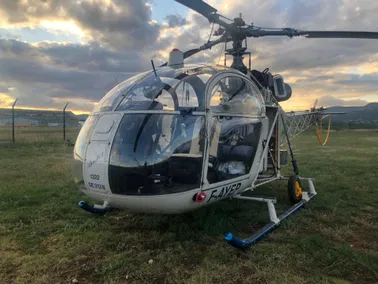 Vol à frais partagés dans un hélicoptère de légende - 20MIN