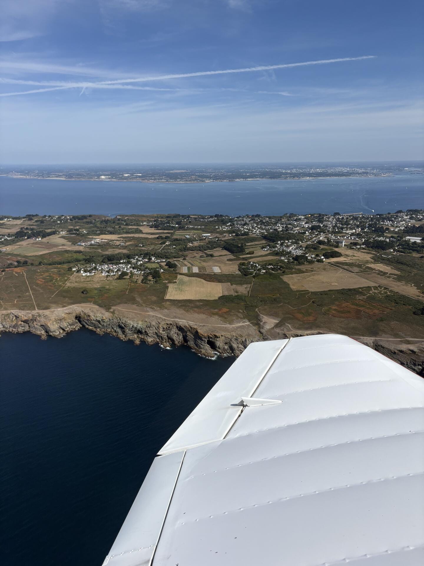 Groix vue du ciel