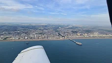 Vue aérienne de Brighton