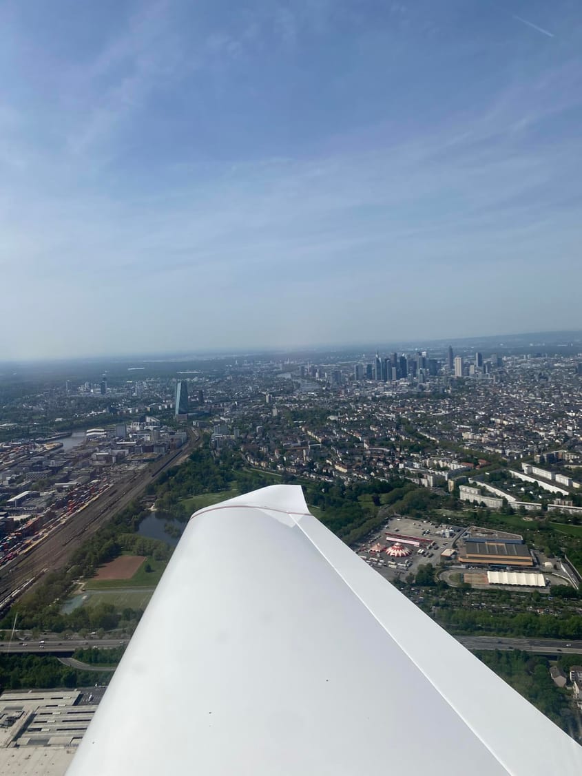 Frankfurt von oben