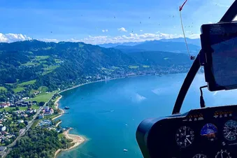 Hubschrauber Rundflug Bodensee- Pfänder- Allgäu
