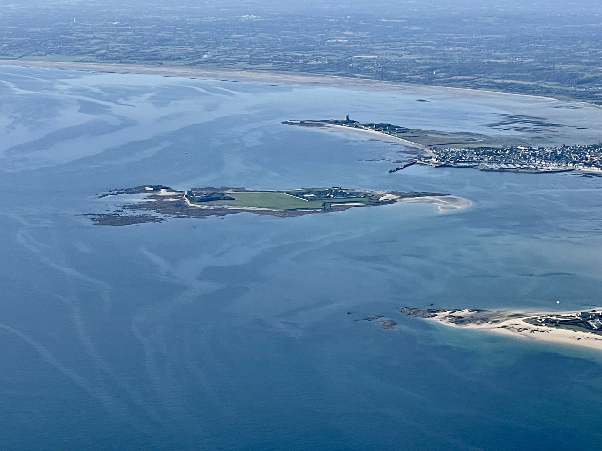 Balade aérienne le long de la côte de Barfleur (1h15)