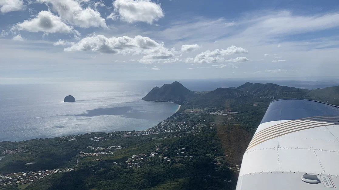 Les plus beaux sites de Martinique vus du ciel