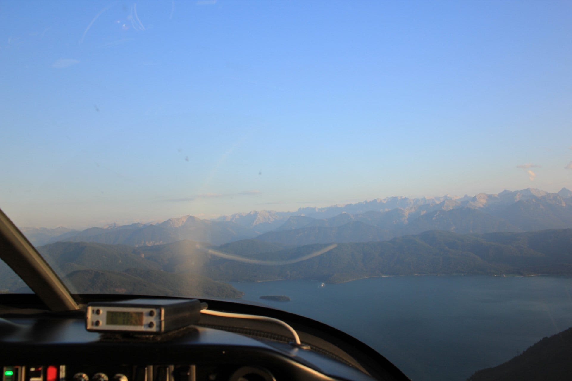 Alpenrundflug von Leutkirch, über Oberstdorf zur Zugspitze
