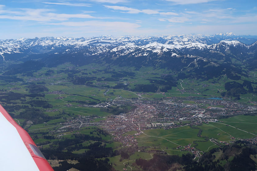Grosser Alpenrundflug über die Allgäuer Hochalpen