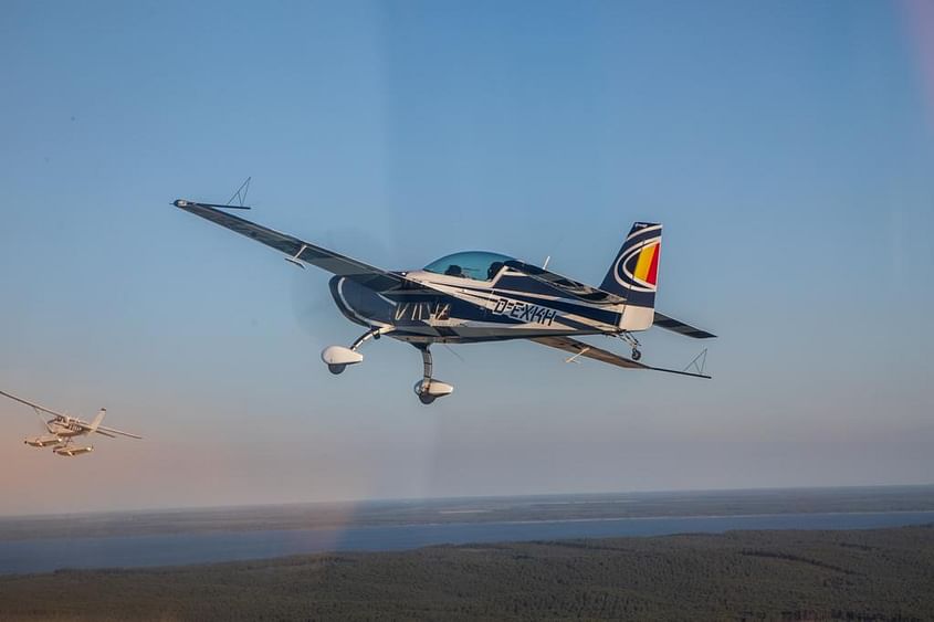 Découverte de la voltige aérienne en extra 300